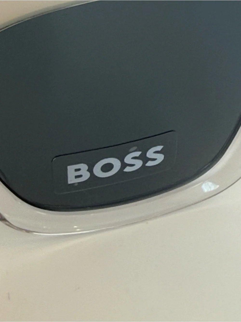 BOSS White Square Women's Sunglasses BOSS 1386/S